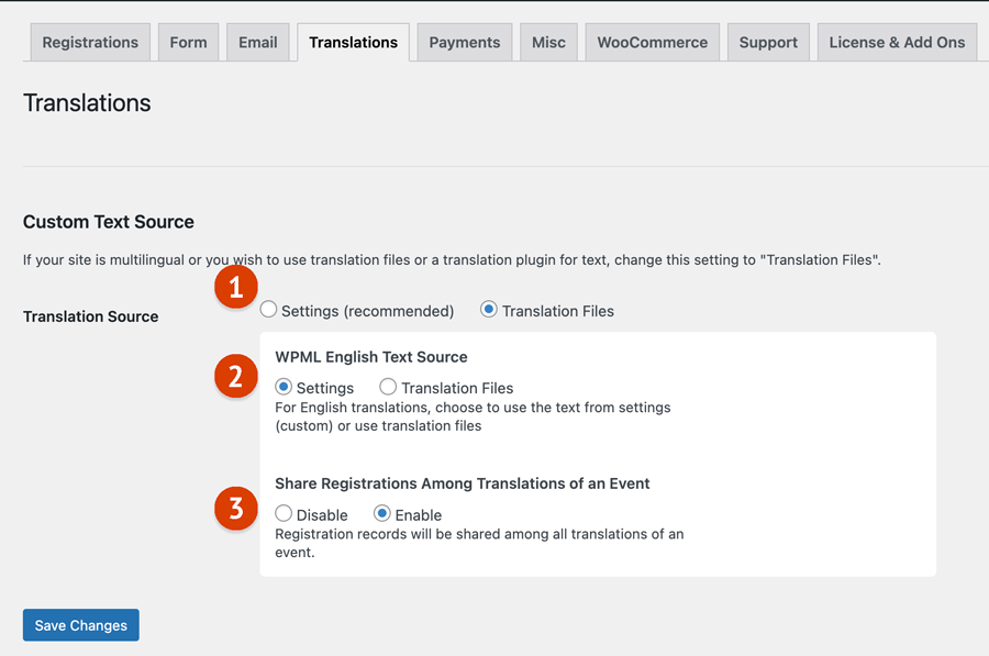 WPML and translation settings
