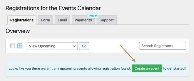 create an event prompt
